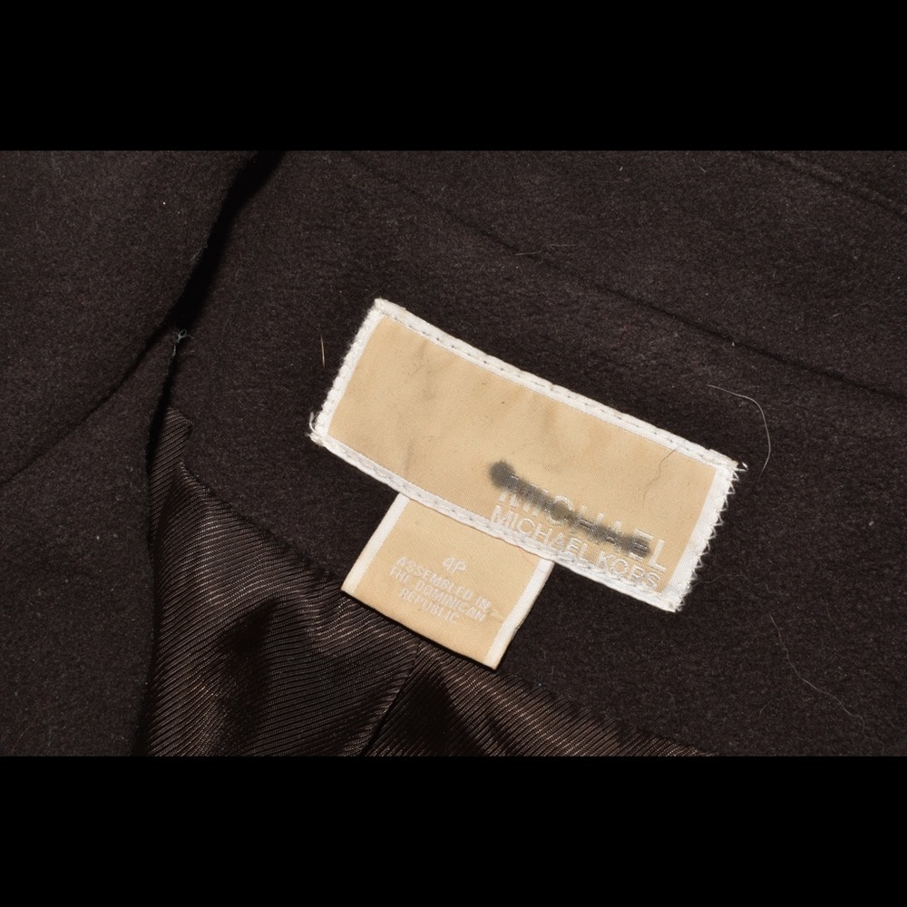 Michael Kors brown Pea Coat